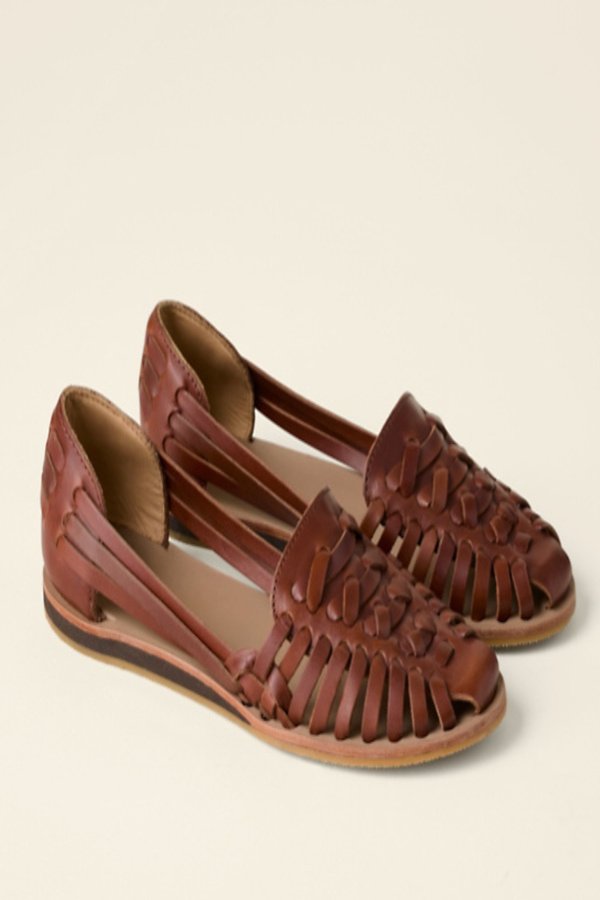 Grace | Women's Woven Leather Huarache Comfortable Sandals 1