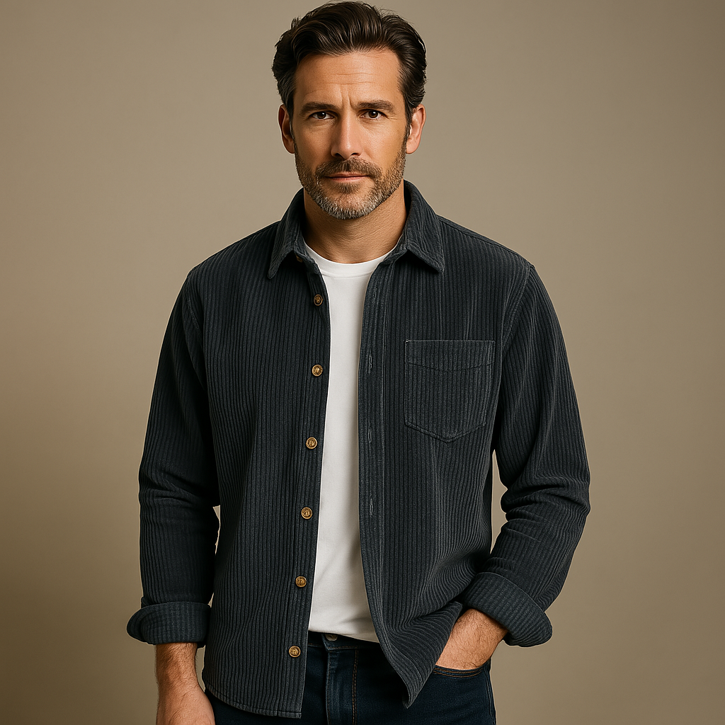 Harrison | Stylish & Casual Corduroy Shirt 1