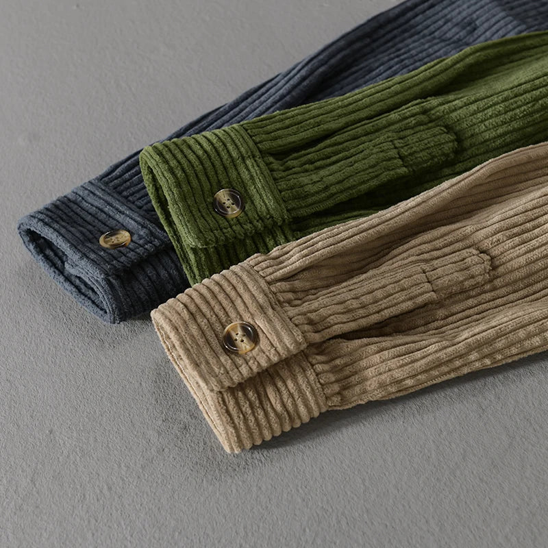 Harrison | Stylish & Casual Corduroy Shirt 6