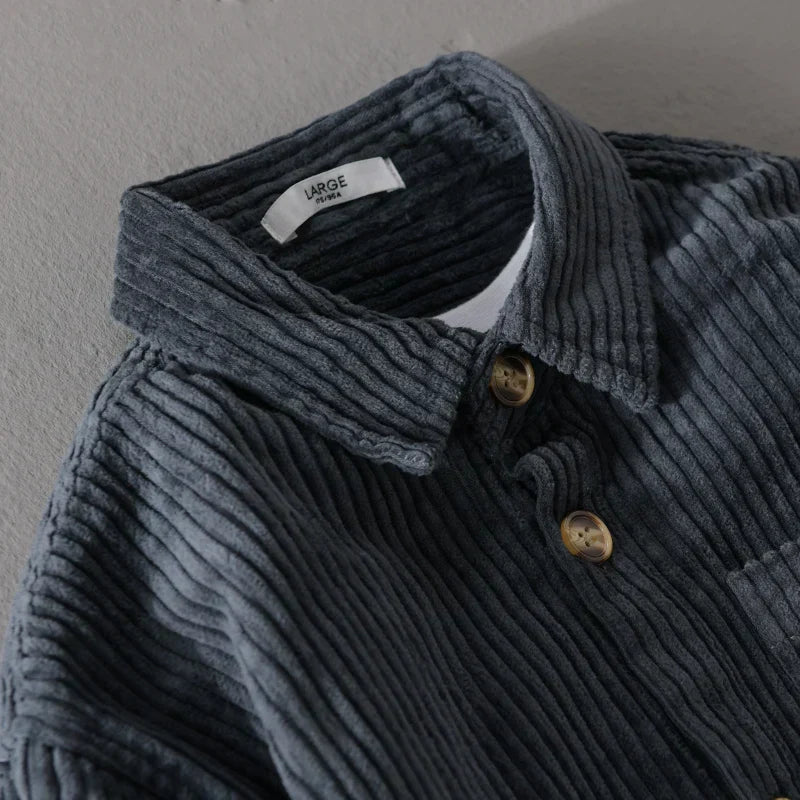 Harrison | Stylish & Casual Corduroy Shirt 7