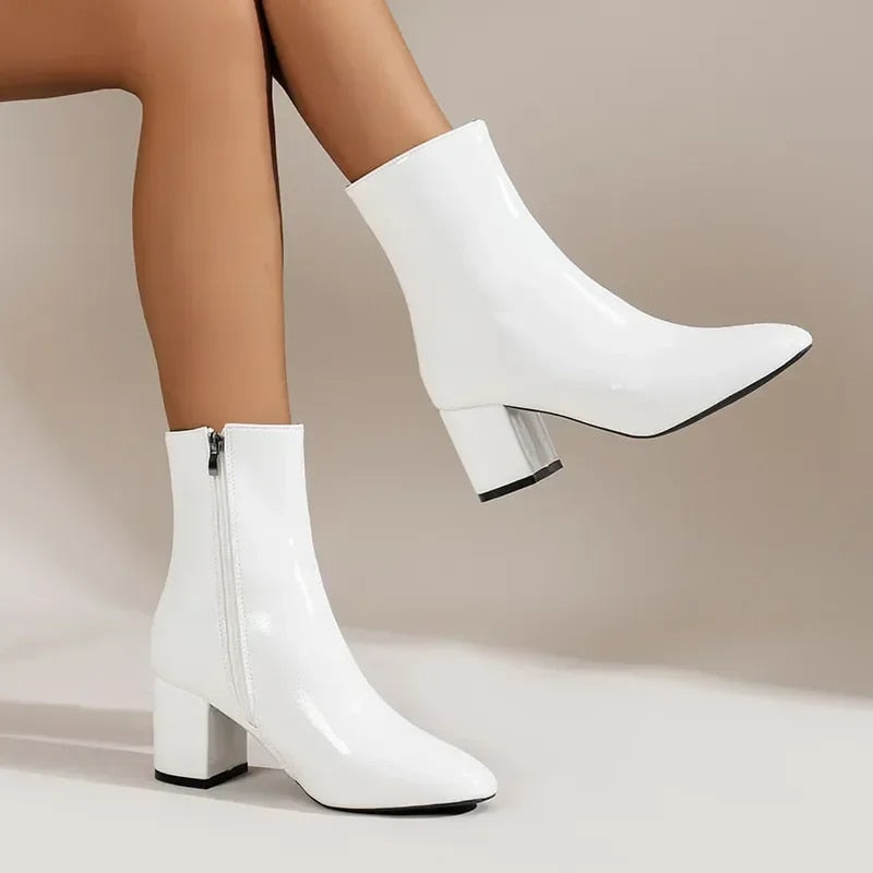 Haven | Elegant Black Ankle Boots for Women – Comfortable & Versatile Booties 0