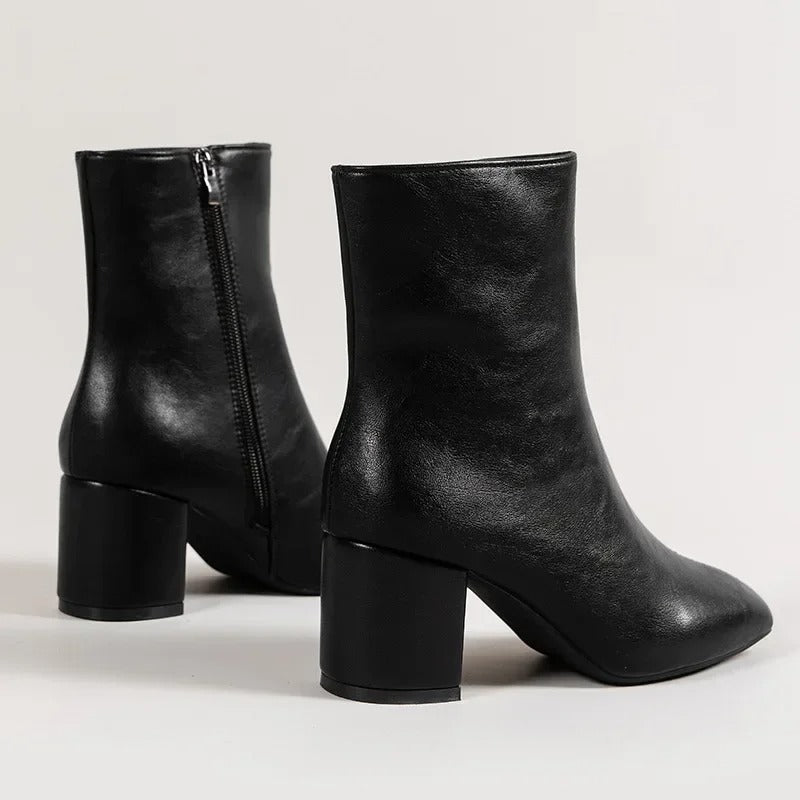 Haven | Elegant Black Ankle Boots for Women – Comfortable & Versatile Booties 8