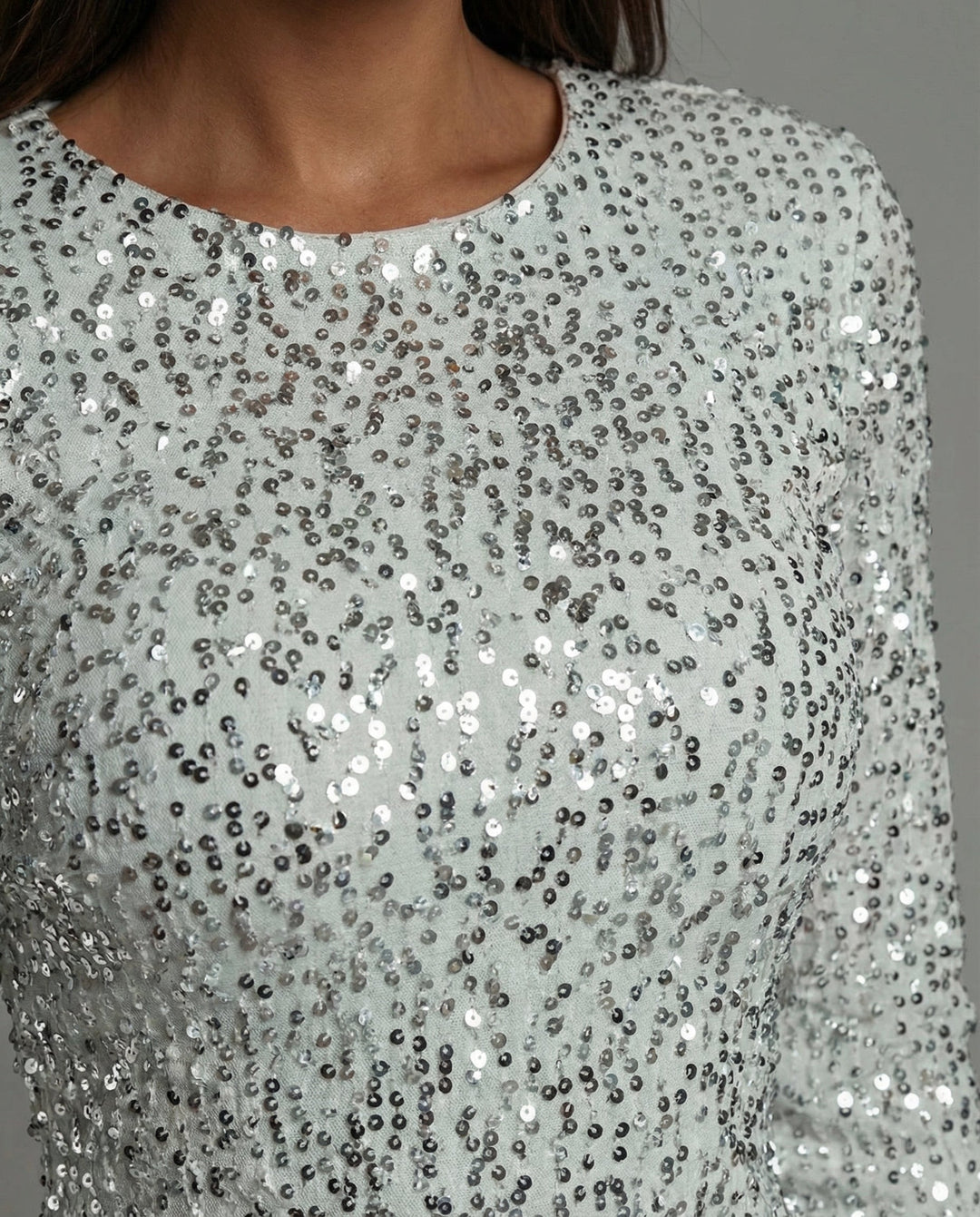 Haven | Elegant Sequined Open Back Black Dress – Perfect for Cocktail Parties 4