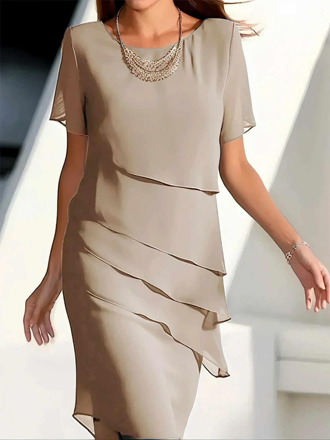 Haven | Elegant, Multi-Layered Women’s Dress – Flattering &amp; Chic for Any Occasion 6
