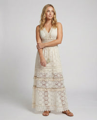Isabella | Elegante e traspirante abito estivo boho in pizzo