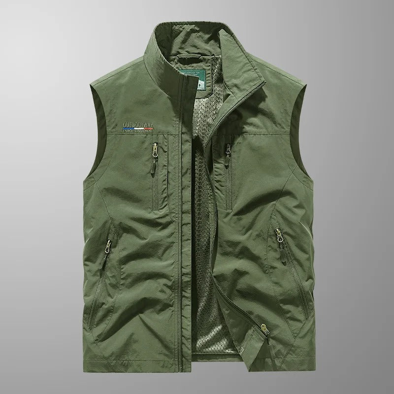 Haven | Sleeveless Cargo Vest – Lightweight, Breathable &amp; Weather Resistant 4