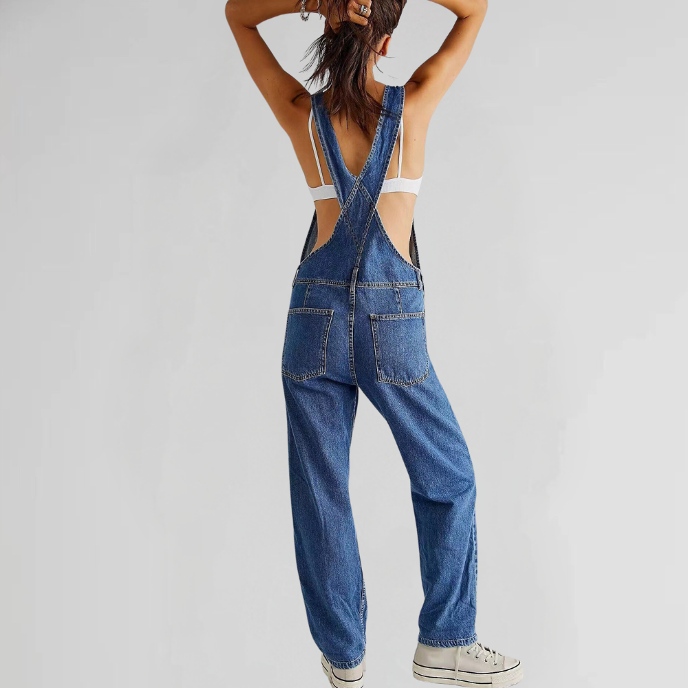 Haven | Stylish, Durable &amp; Figure-Hugging Women’s Denim Dungarees 1