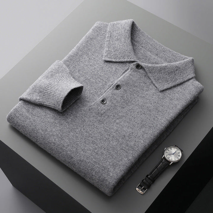 Hayden | Elegant & Stylish Long Sleeve Polo Shirt 1