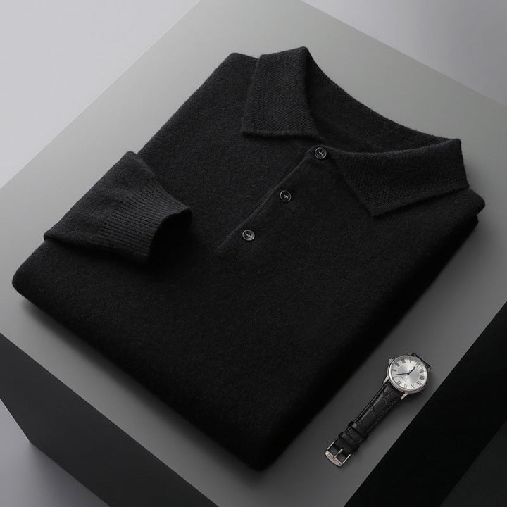 Hayden | Elegant & Stylish Long Sleeve Polo Shirt 4