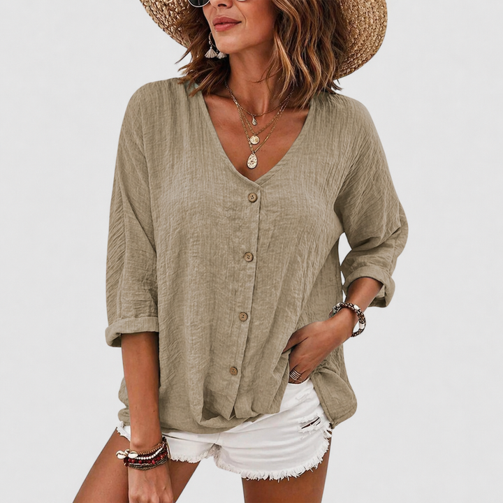 Helene | Lightweight & Elegant Women’s Blouse – Perfect Summer Tops for Women 3