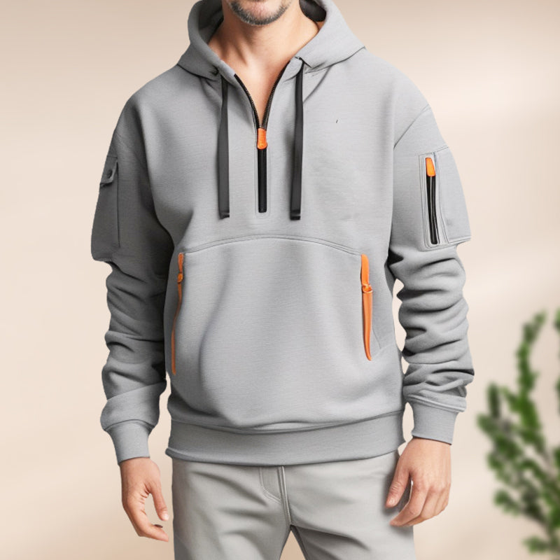 Henry | Stylish & Breathable Half-Zip Hoodie 8