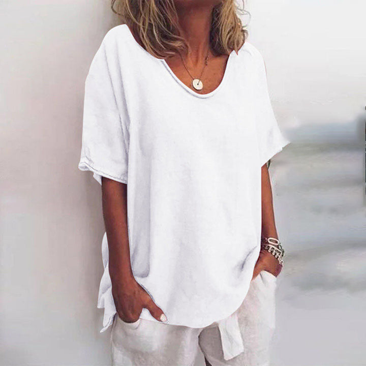 Hera | Casual, Comfortable &amp; Versatile Women's Crew Neck Shirt 2