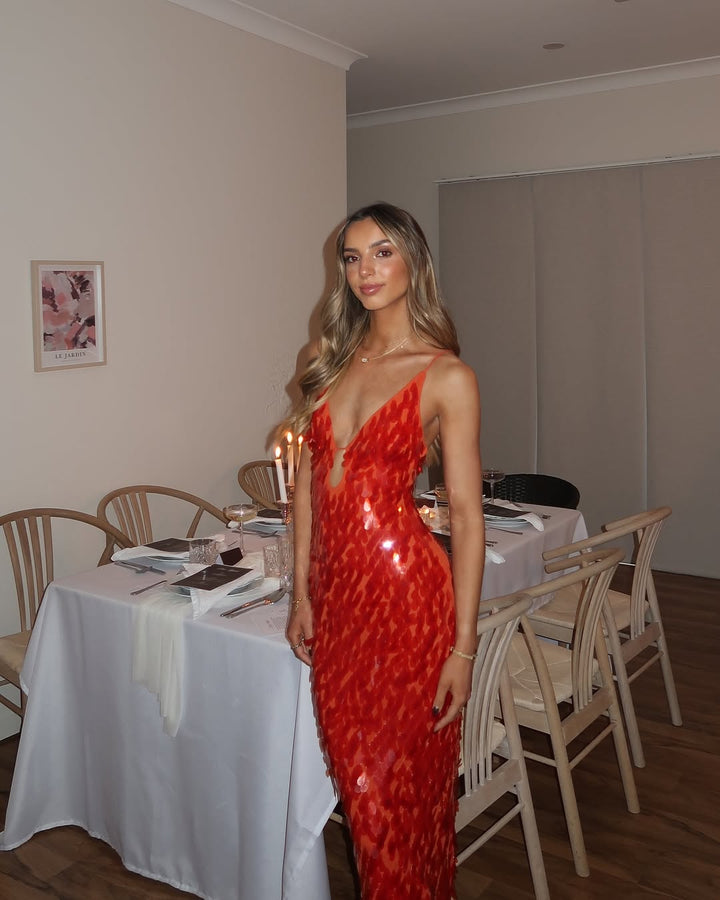 Hollis | Sequin Evening Dress Backless Elegant Formal Gown 3