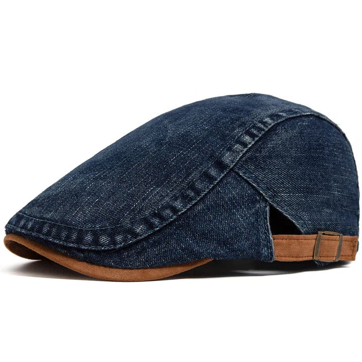 Horizon | Stylish Denim Flat Cap Hat – Comfortable & Versatile for Men 3