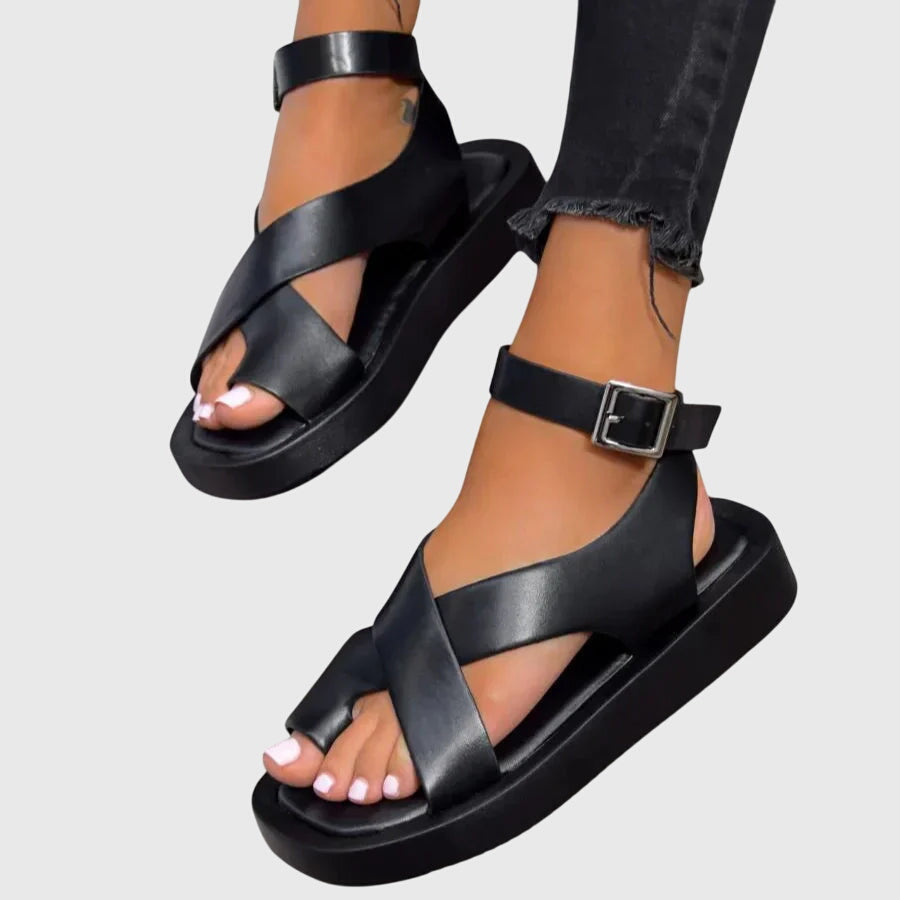 Imogen | Bold Strappy Design & Comfortable Platform Women's Gladiator Sandals 1