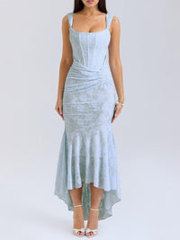 Seraphina | Elegantes Korsett aus Jacquard-Spitze im Meerjungfrauen-Stil