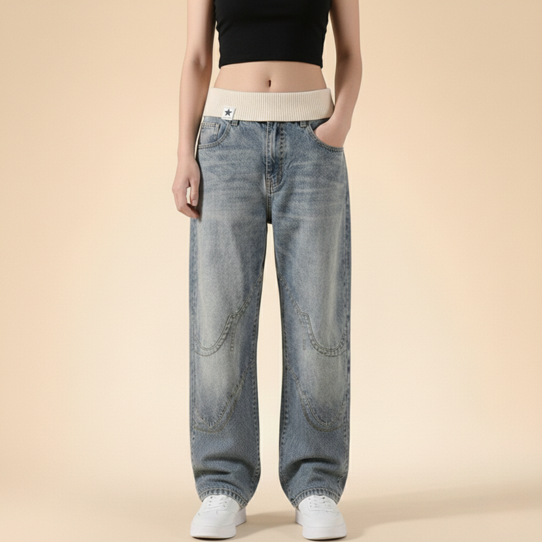 Isabella | Timeless & Vintage baggy Jeans 6