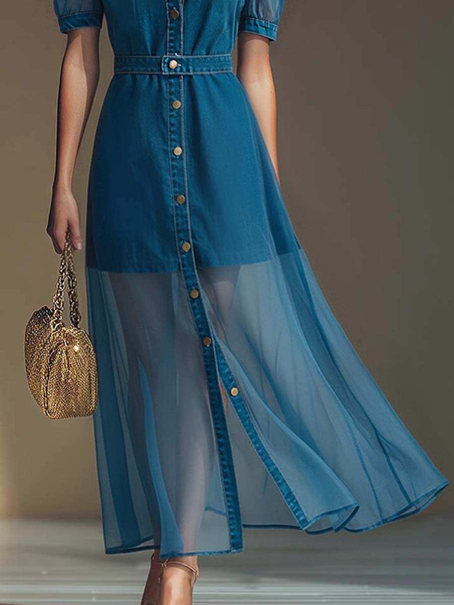 Isolde | Elegant & Versatile Women's Maxi Dress - Flattering V-Neckline for Casual or Formal Events 3