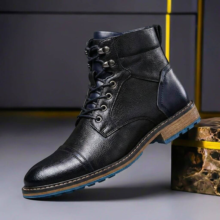 Jake Two-Tone Leather Boots 5