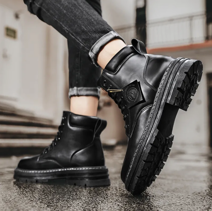 James | Supportive Design Leather Boots 6