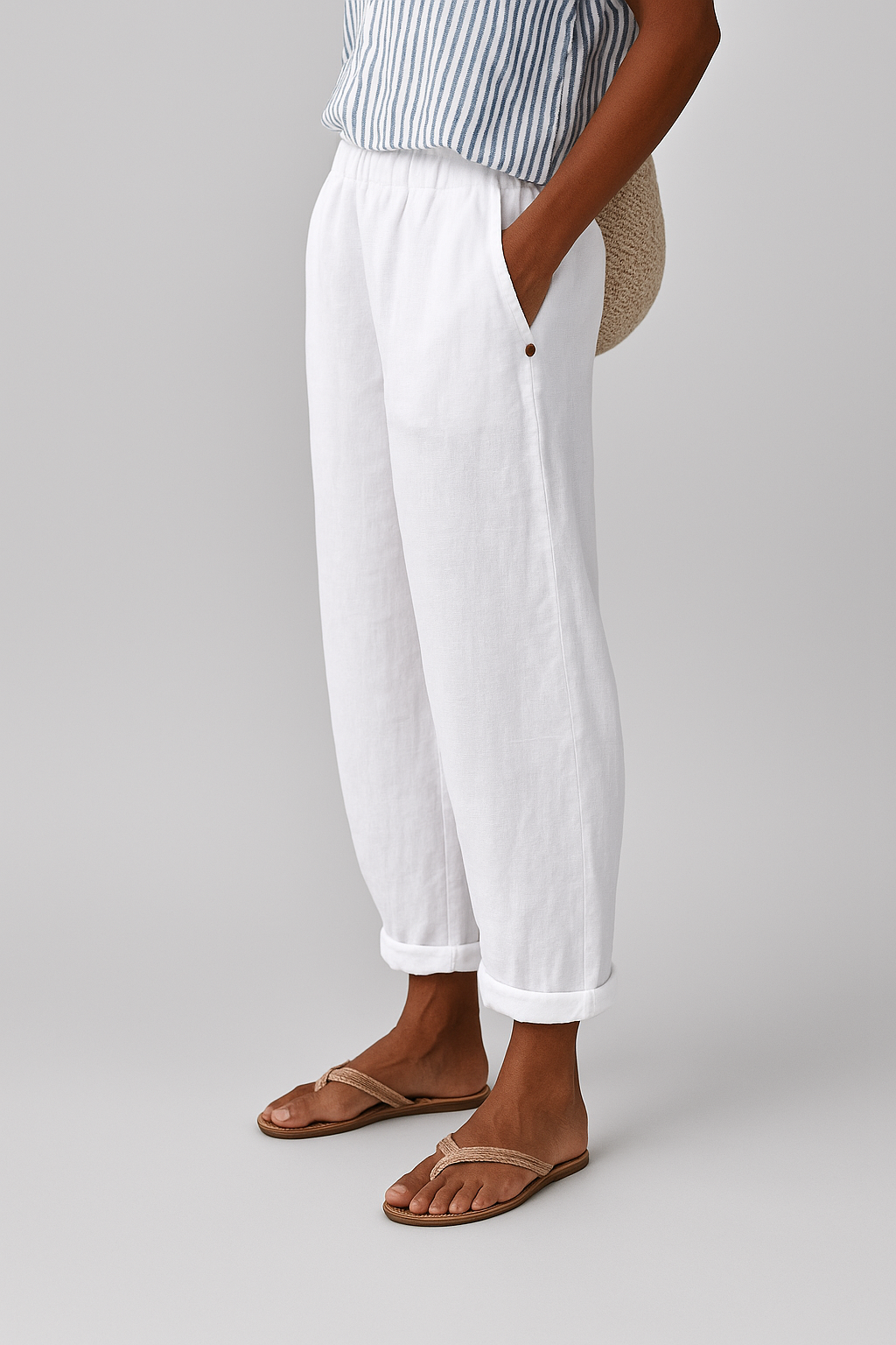 Jasmine | Breathable, Comfortable & Stylish Linen Pants Women 5
