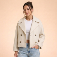 Andrea | Elegant & Cozy Short Coat