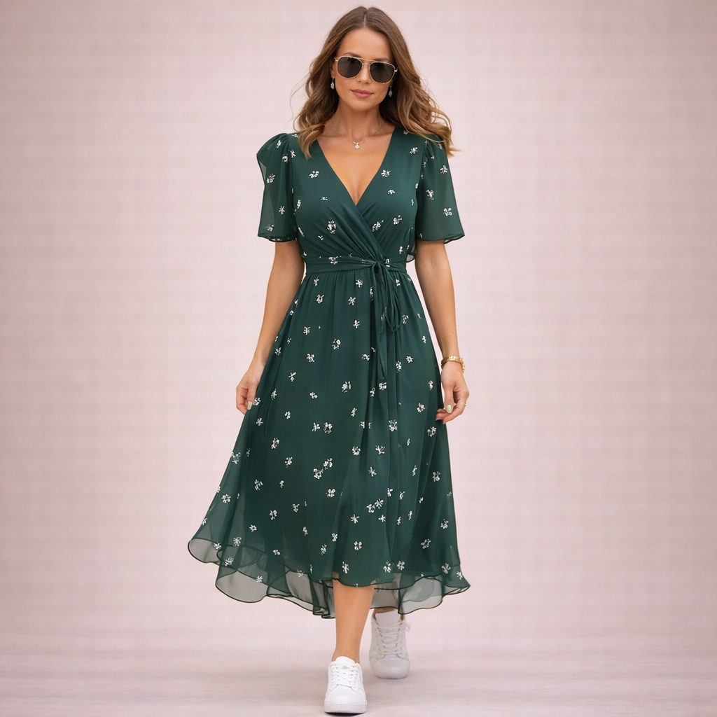 Jet | Dress with elegant silhouette and breathable fabric 4