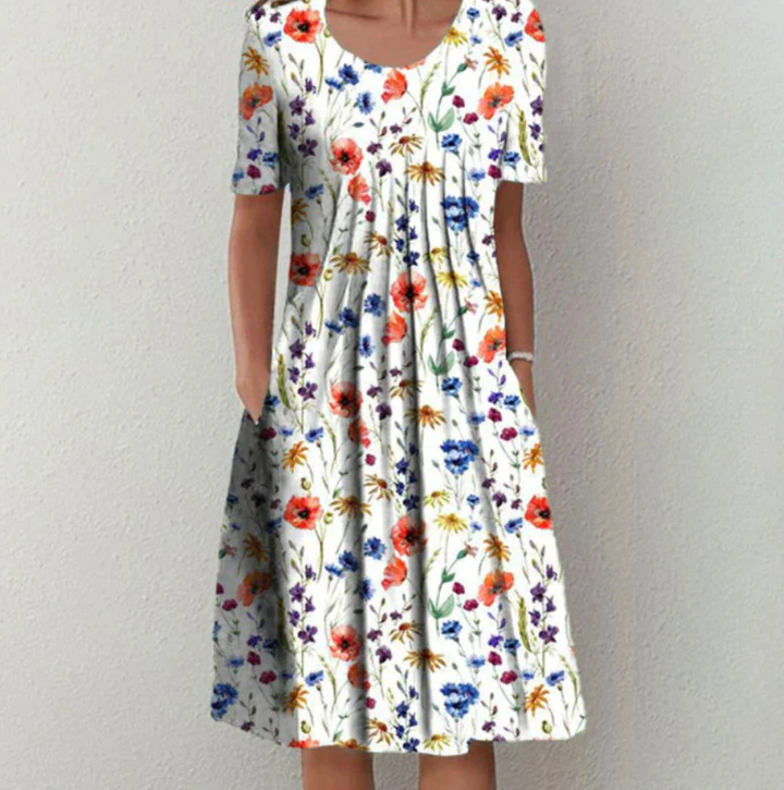 Johanna | Airy women's midi summer dress for everyday wear 0