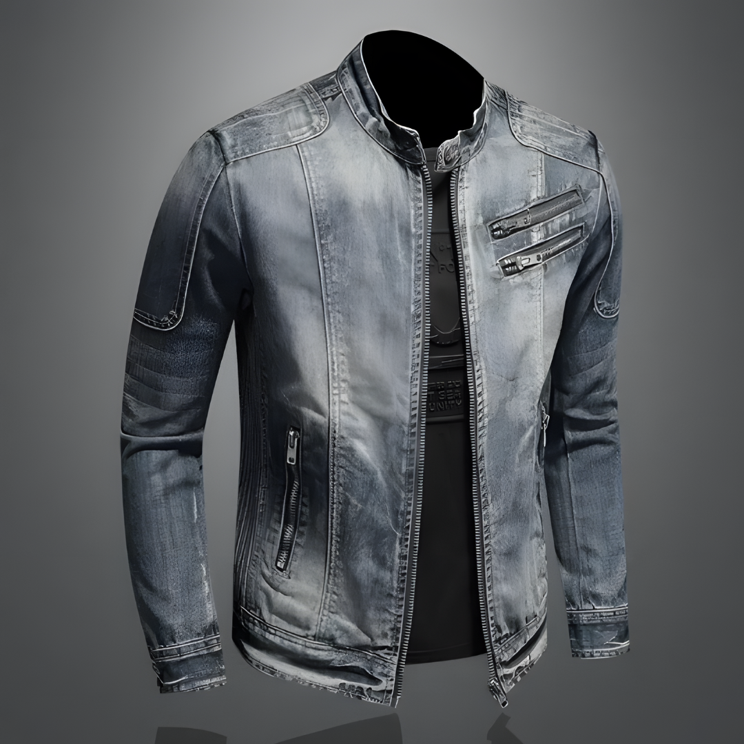 John | Stylish Denim Jacket For Bikers 2