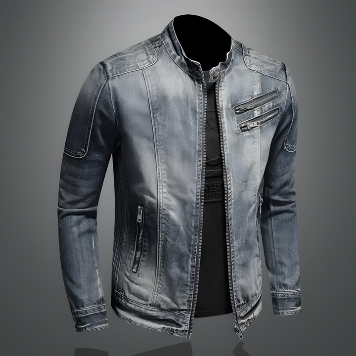 John | Stylish Denim Jacket For Bikers 2