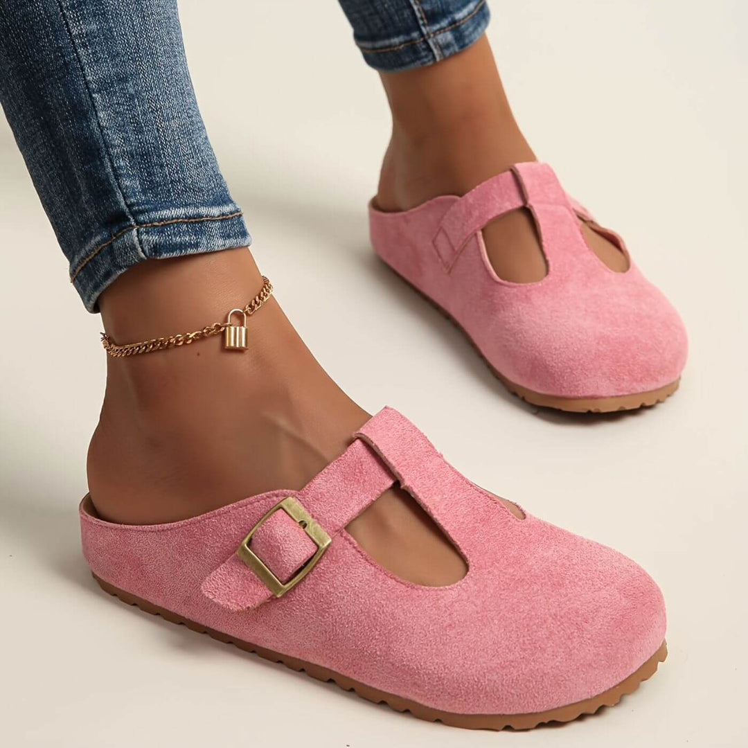Jovial | Adjustable, Comfortable & Stylish Women's Clogs in Vibrant Yellow 1