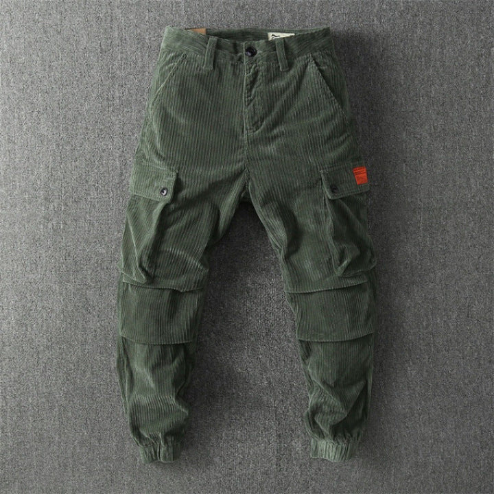 Jovian | Men's Cargo Pants – Comfortable, Stylish & Practical Corduroy Trousers 0