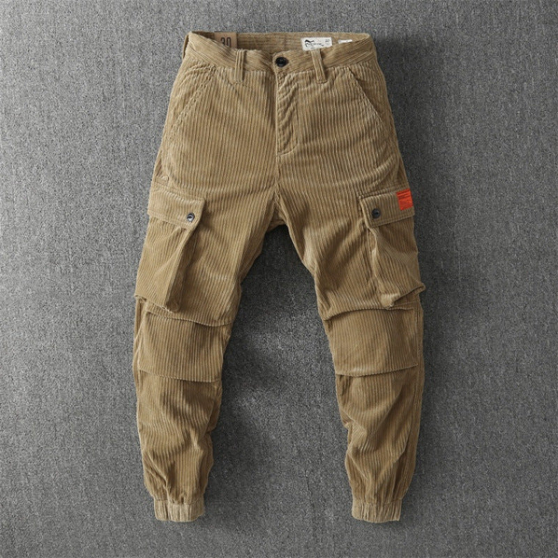 Jovian | Men's Cargo Pants – Comfortable, Stylish & Practical Corduroy Trousers 2