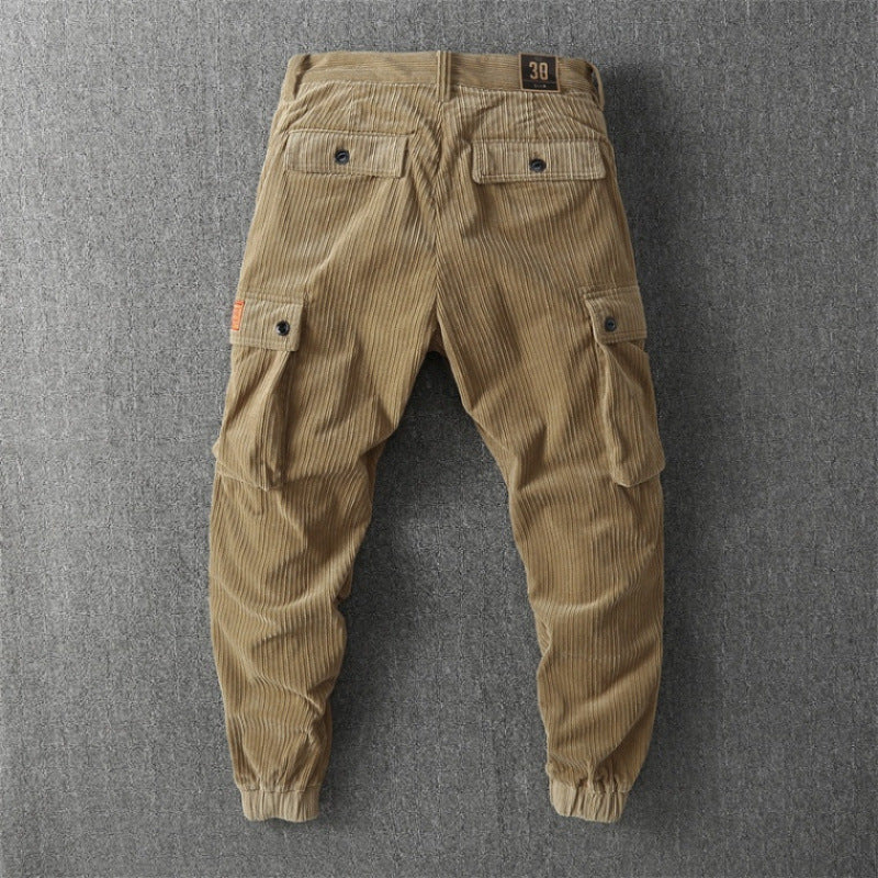 Jovian | Men's Cargo Pants – Comfortable, Stylish & Practical Corduroy Trousers 3
