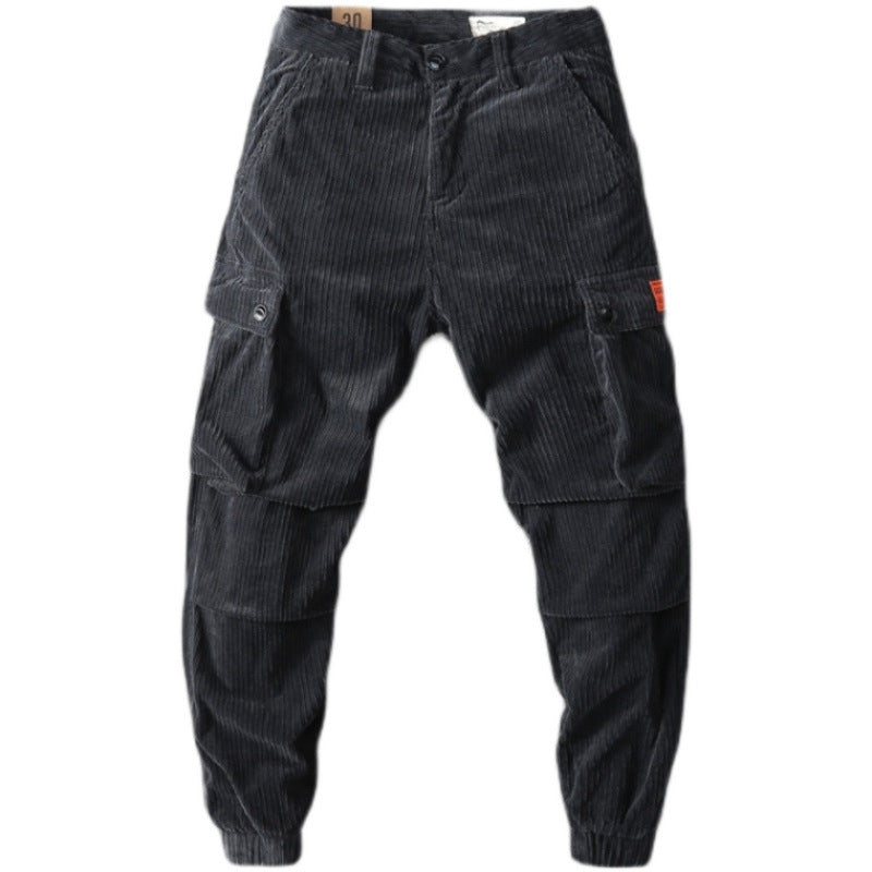 Jovian | Men's Cargo Pants – Comfortable, Stylish & Practical Corduroy Trousers 4