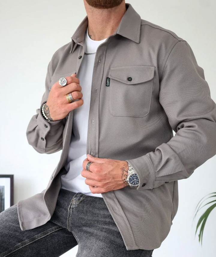 Jovian | Shirt Jacket Men Versatile Stylish Comfortable Fit 3