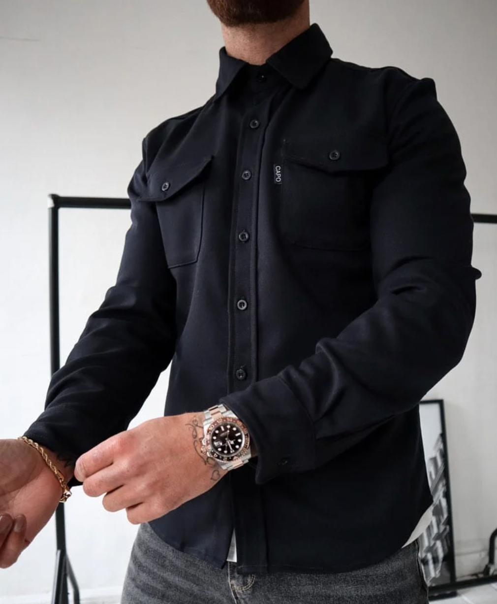 Jovian | Shirt Jacket Men Versatile Stylish Comfortable Fit 5