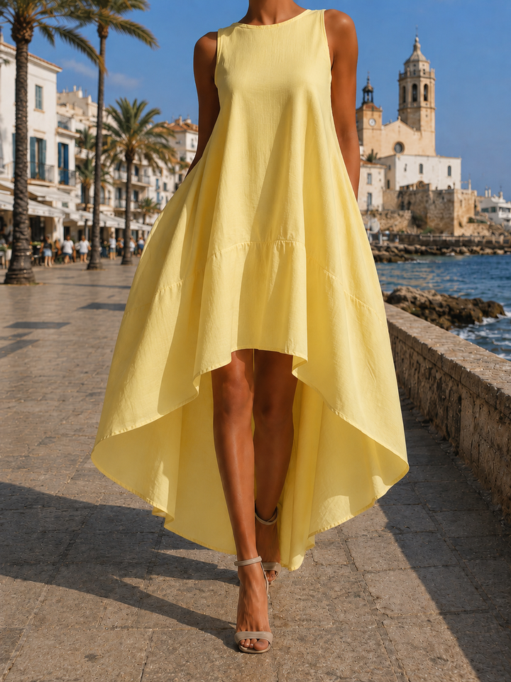Jovienne | Elegant White Dress – Lightweight, Stylish & Perfect for Summer Wedding Guests 4