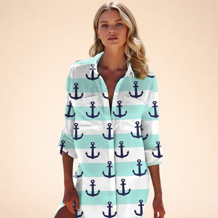 Julia | Stylish shirt dress for summer 5