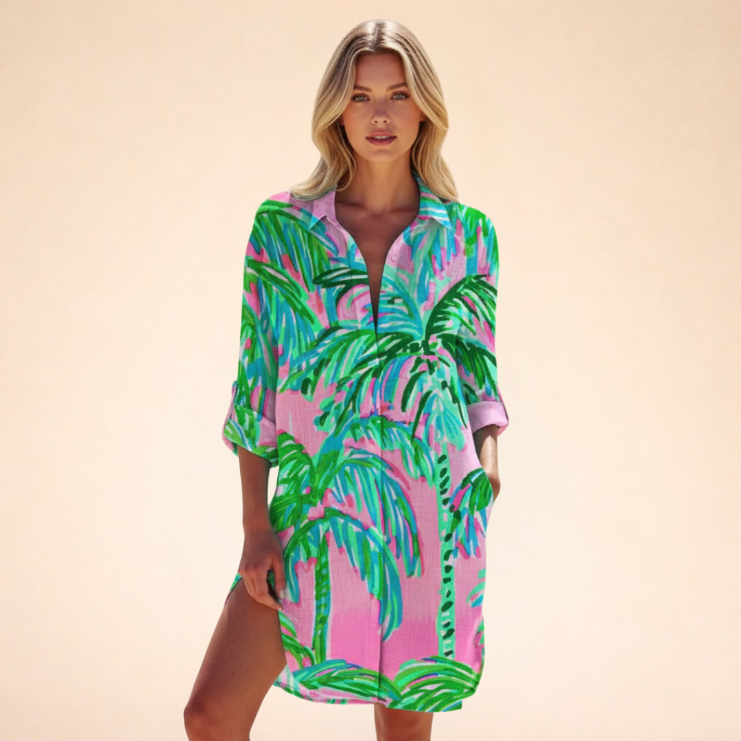 Julia | Stylish shirt dress for summer 7