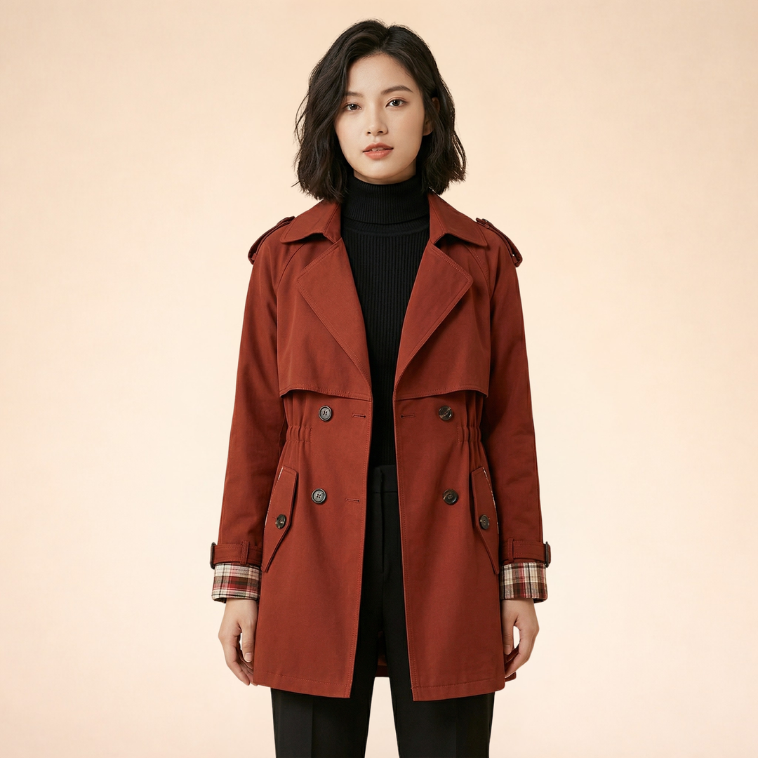 Julia | Timeless and comfortable trench coat 3