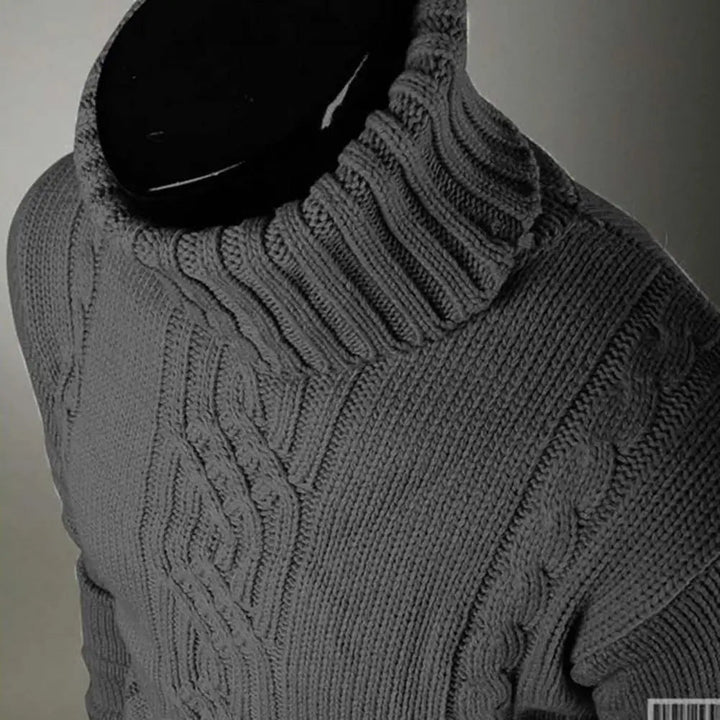 Julian | Stylish and Warm Men's Knitted Turtleneck 2