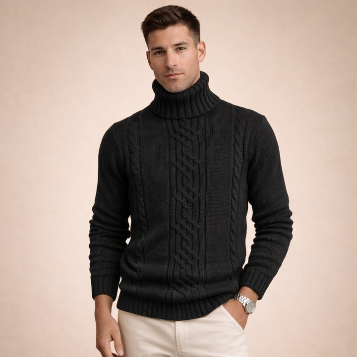 Julian | Stylish and Warm Men's Knitted Turtleneck 6