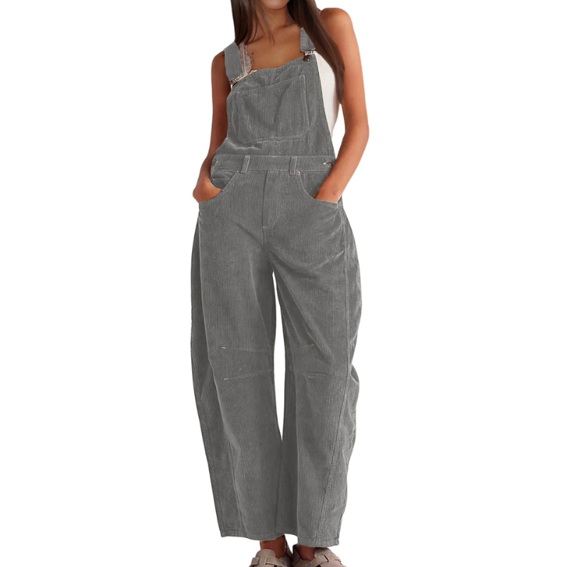 Juno | Relaxed Fit Black Overalls for Women – Stylish Denim Overall with Adjustable Straps 4