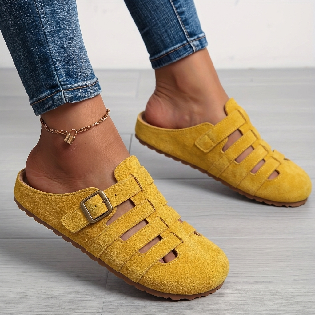 Kara | Comfortable, Minimalist &amp; Stylish Slip-On Mule Sandals 0