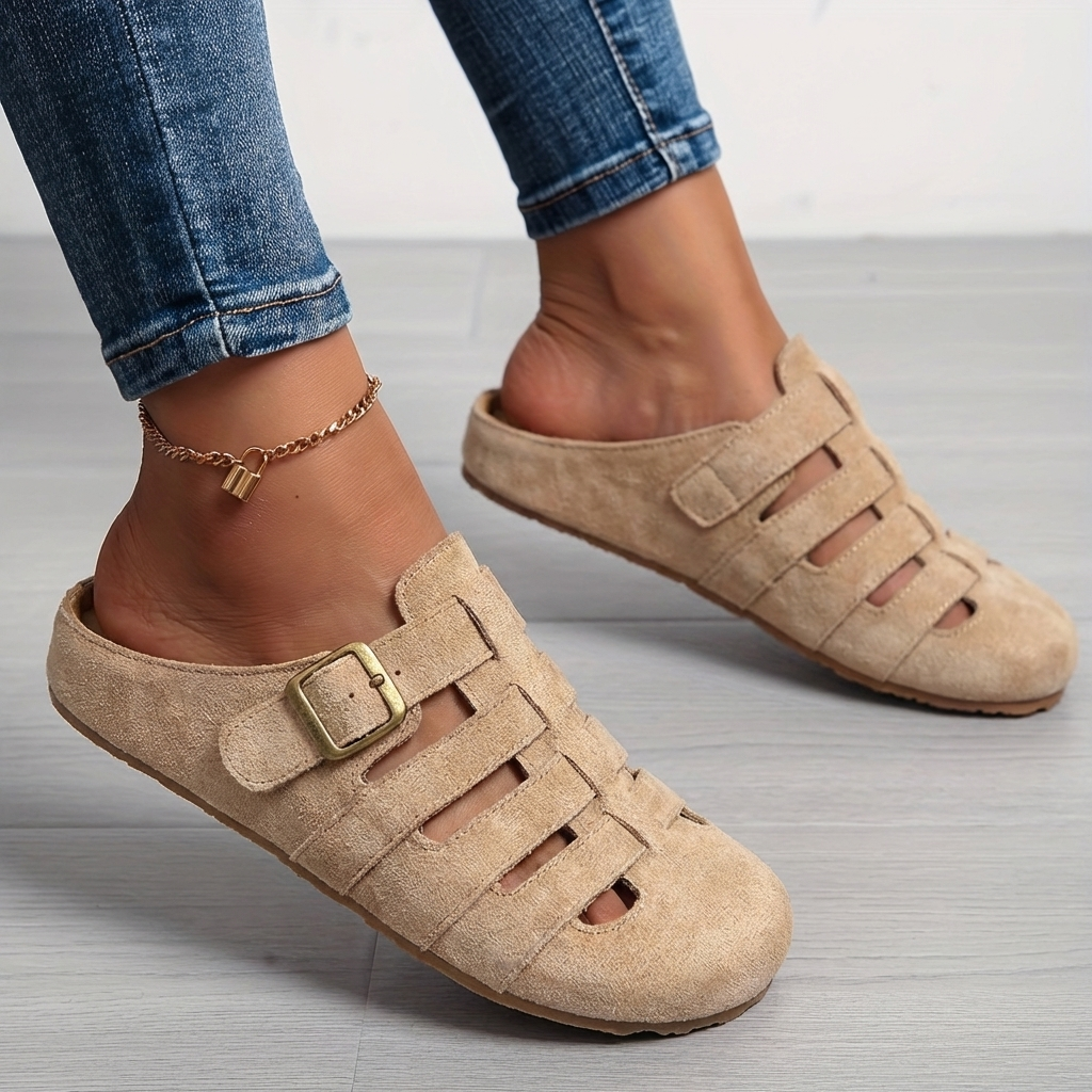 Kara | Comfortable, Minimalist &amp; Stylish Slip-On Mule Sandals 1