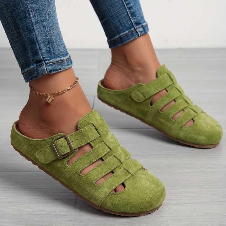 Kara | Comfortable, Minimalist &amp; Stylish Slip-On Mule Sandals 3
