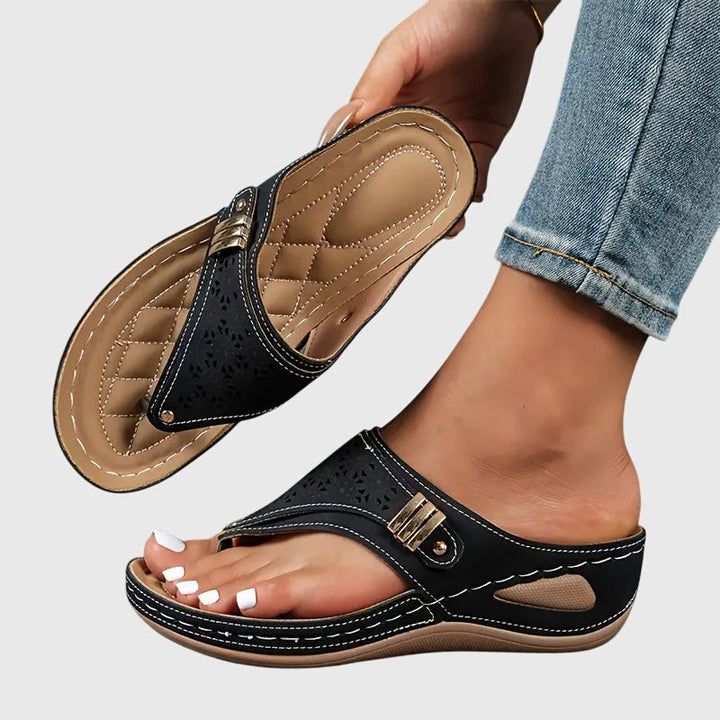 Kara | Comfortable & Supportive Orthopedic Sandals for Women - Best Orthotic Sandals for All-Day Wear 0