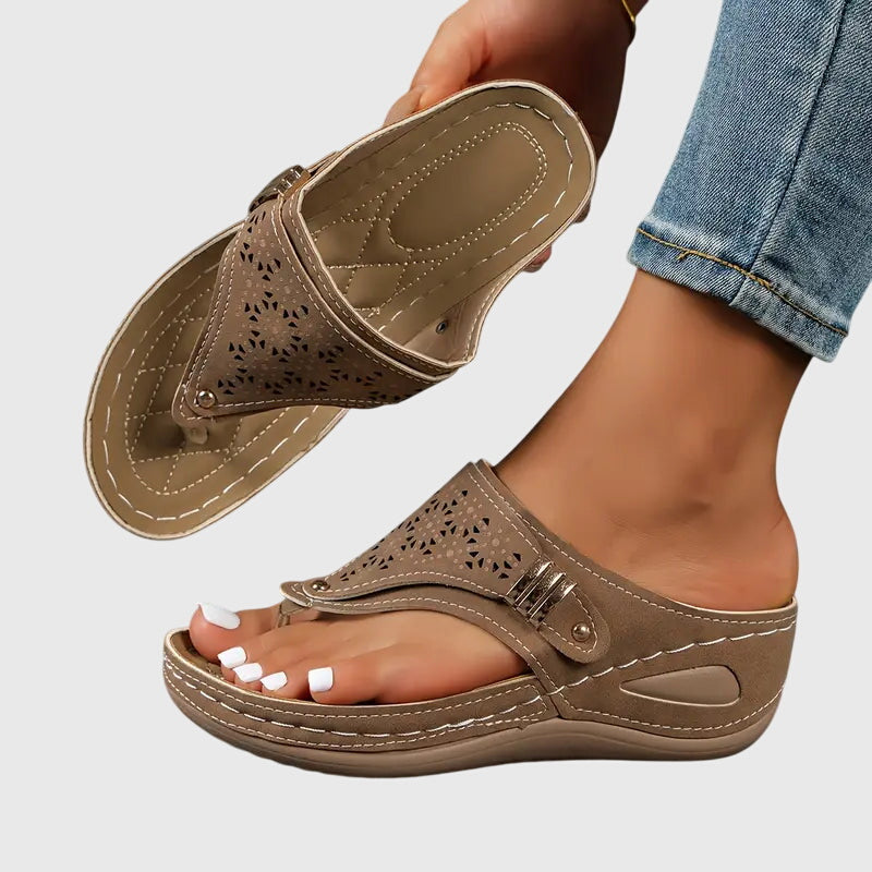 Kara | Comfortable & Supportive Orthopedic Sandals for Women - Best Orthotic Sandals for All-Day Wear 1