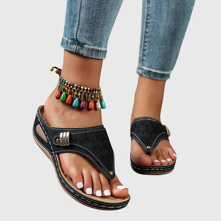 Kara | Comfortable & Supportive Orthopedic Sandals for Women - Best Orthotic Sandals for All-Day Wear 6